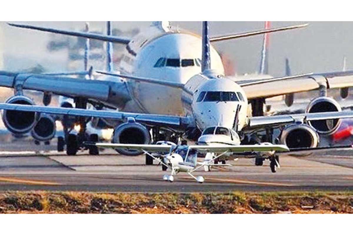 Flugzeuge in allen Größen